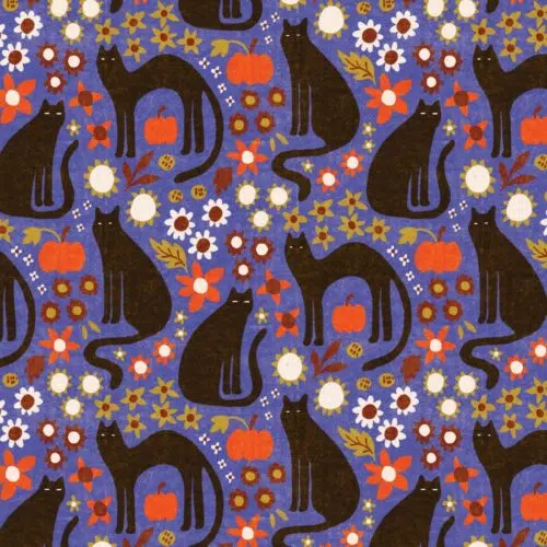 Cloud 9: Canvas “Sleepy Hollows” Morticia Blue Bio-zertifiziert