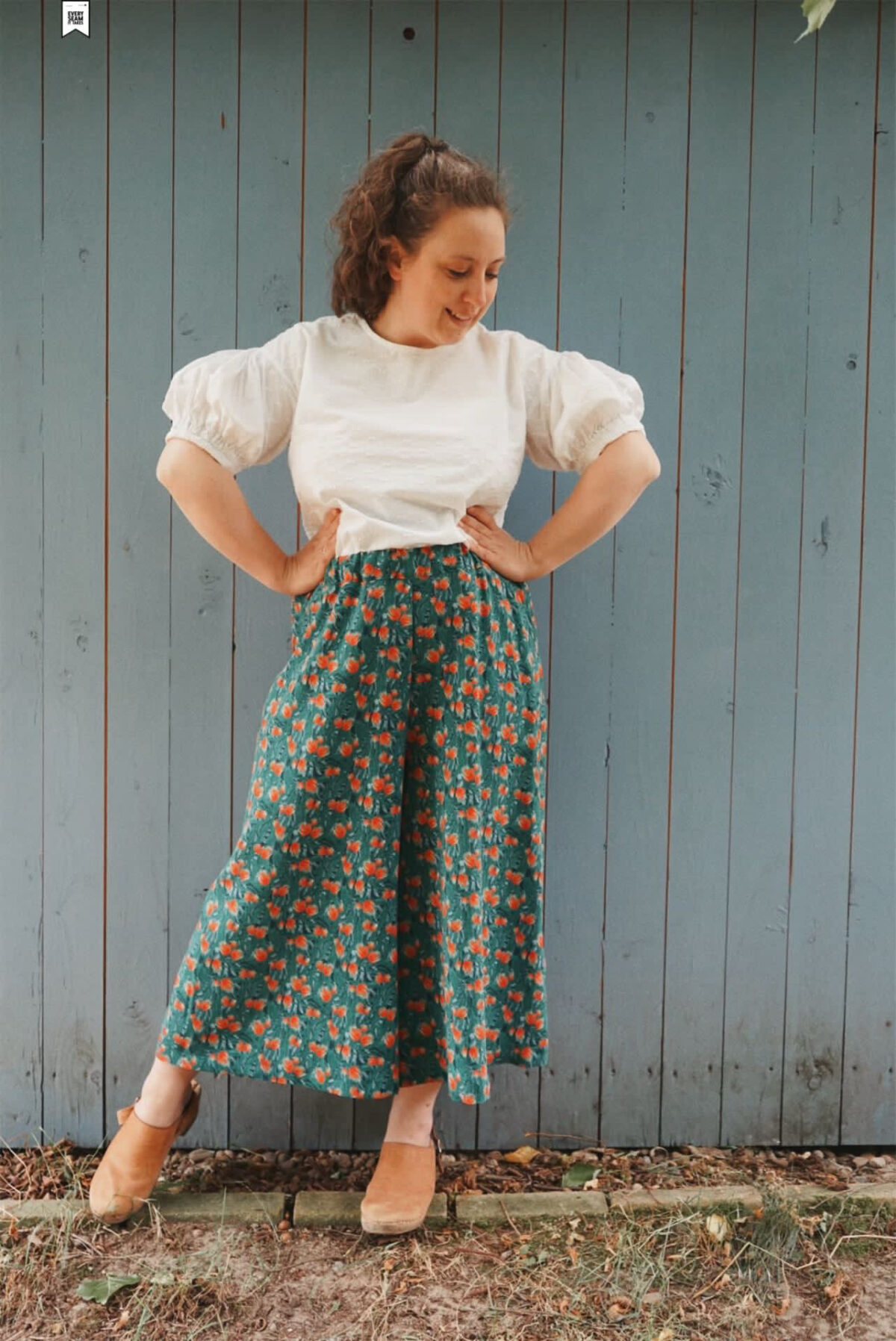 Schnittmuster Hosenrock nähen – Hosenrock Marianna von Elsbeth und ich Everyseamittakes Lise Tailor