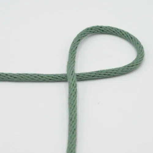 Feste Kordel: Baumwolle 6mm Mint