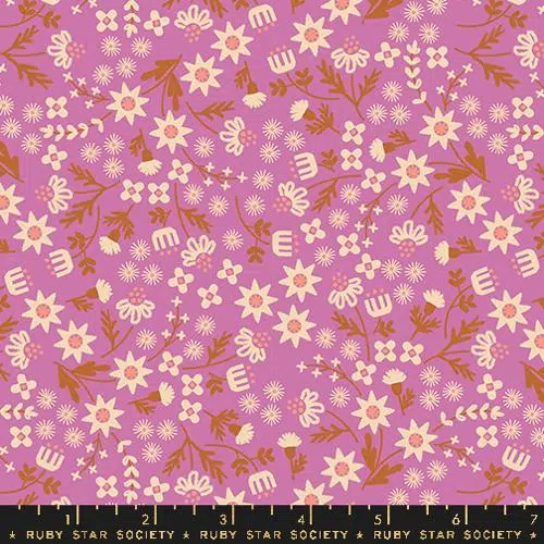 Ruby Star Society: "Favorite Flowers" Heliotrope
