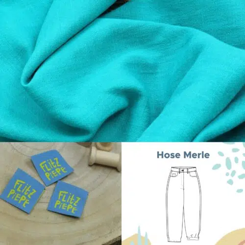Elsbeth und ich – Hose Merle in Barrel-Stil selbst genäht emerald