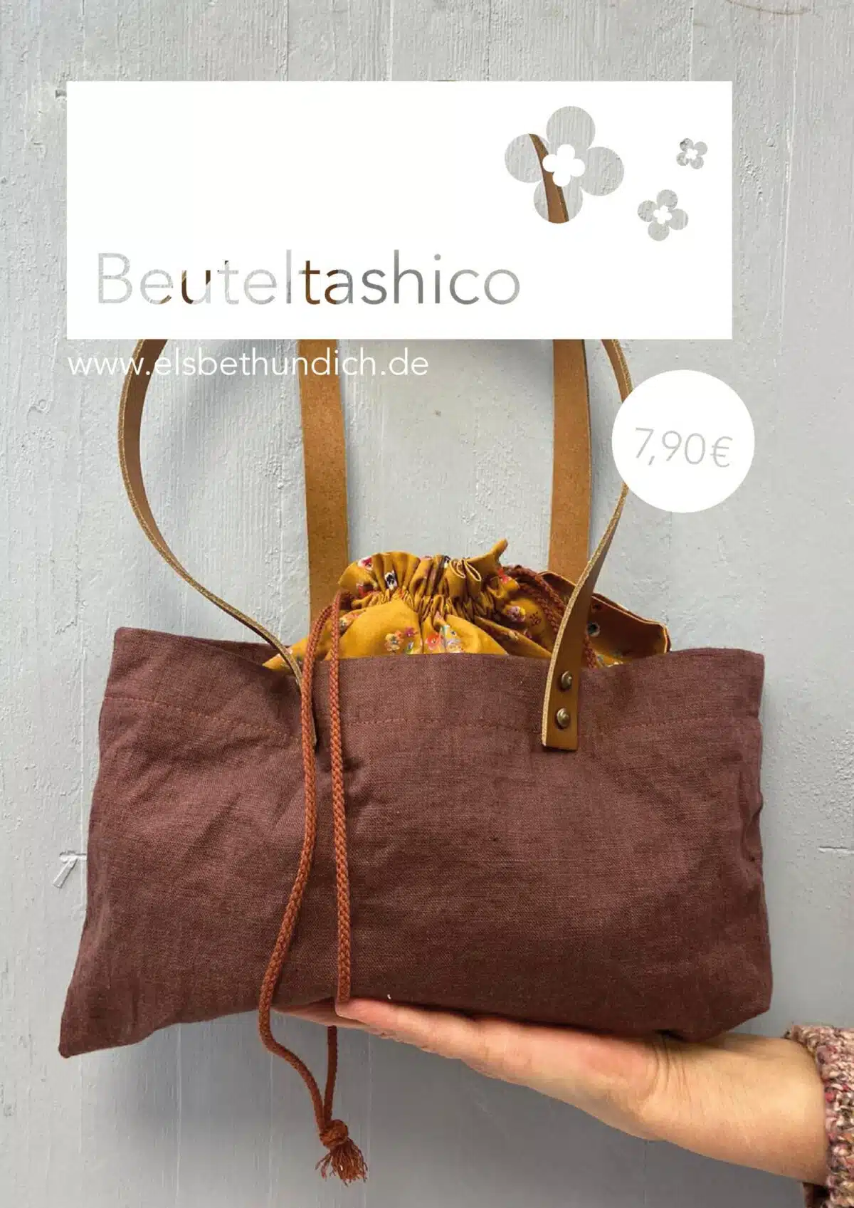 Schnittmuster Beuteltasche "Tashiko"
