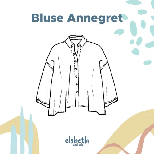 Papierschnittmuster: "Bluse Annegret"