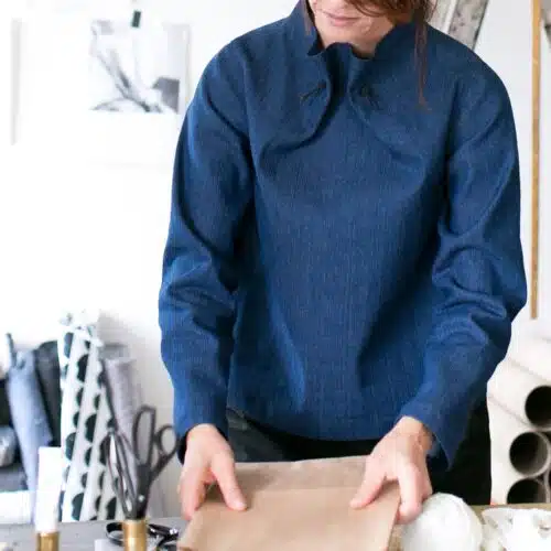 Schnittmuster: The Assembly Line "Elastic Tie Sweater" XL-3XL