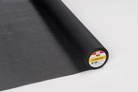 Vlieseline: Bügeleinlage H 250 schwarz