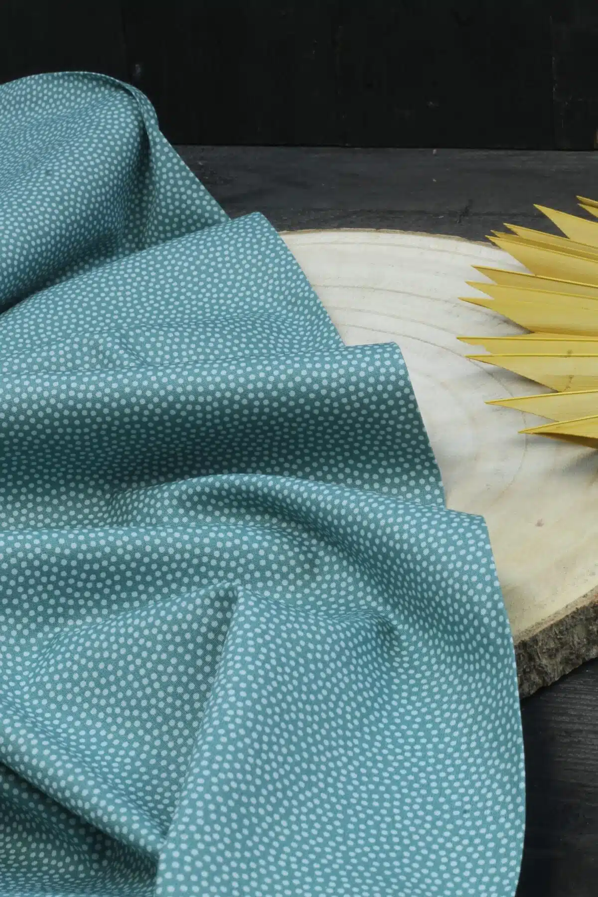 Swafing: Baumwollle "Dotty" Dusty Mint