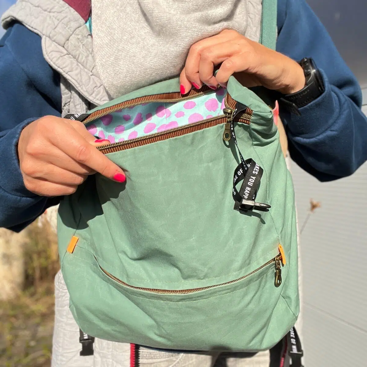 Nähset: Tasche "Rolling Elsbag" Storm – Bild 9