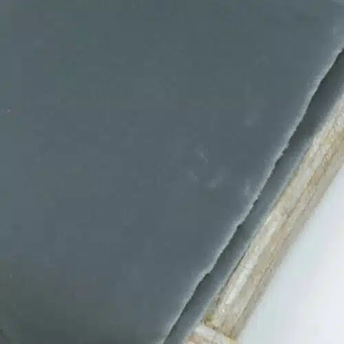 Oilskin: Gewachste Baumwolle Grau