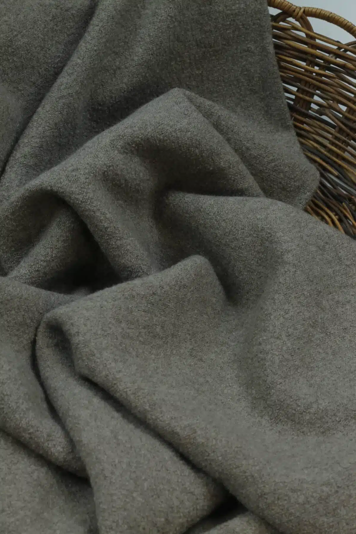Italienischer Deadstock: Merino Walk "Taupe"