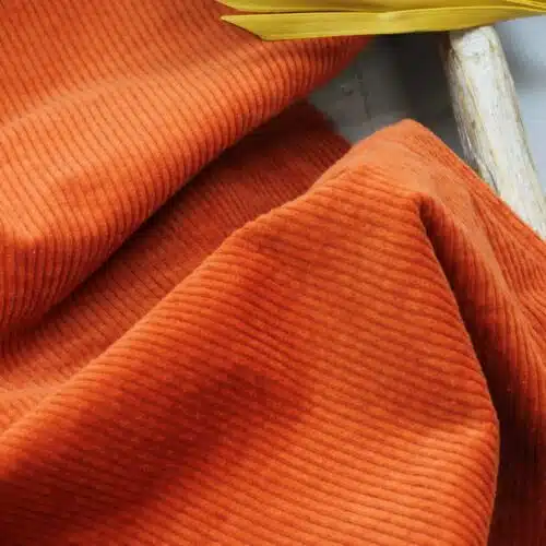 Breitcord: 8w Washed Cord Carrot ***Reststück 0,75m***