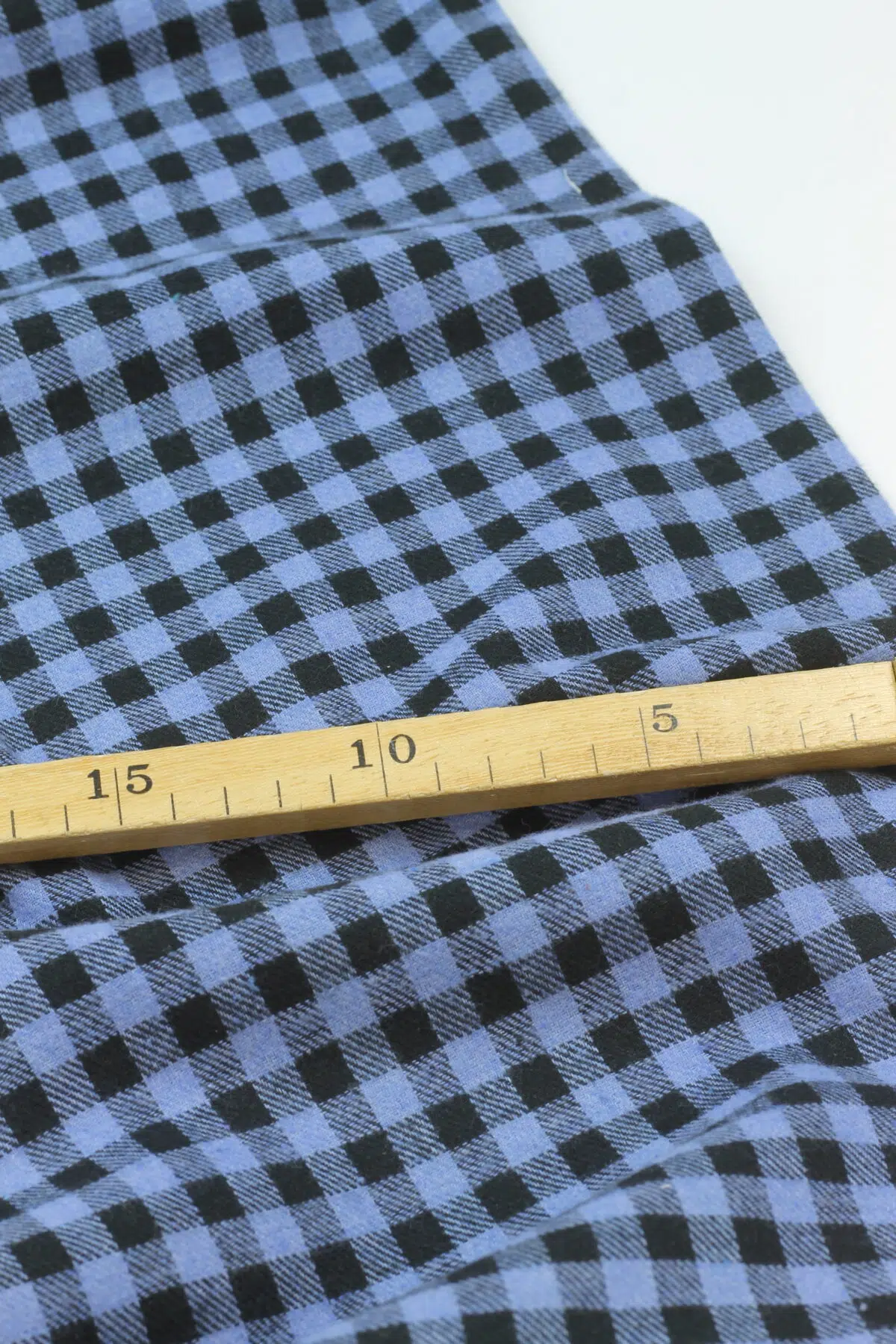 Flanell "Square Blue"