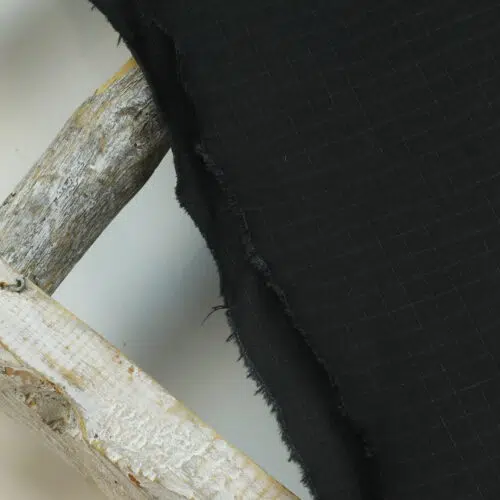 PFC-freier Oilskin aus Bio-Baumwolle – Elsbeth und ich black