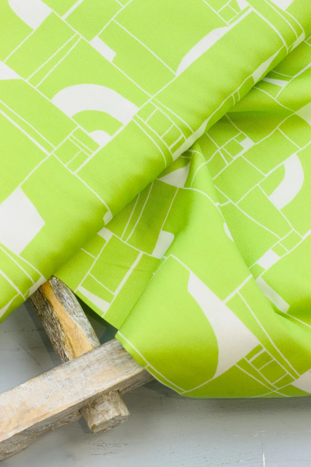 Mind the Maker Poplin "Offroad Lime"