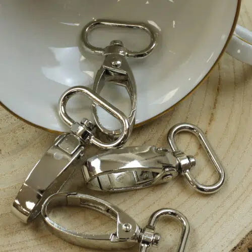 Karabiner 2,5cm Metall Silber