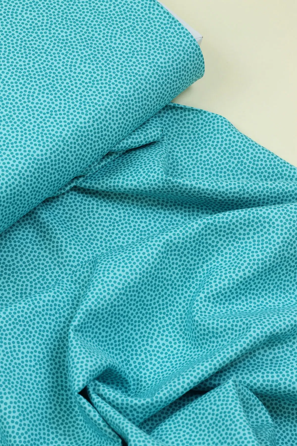 Swafing: Baumwolle "Dotty" Wilde Punkte Türkis