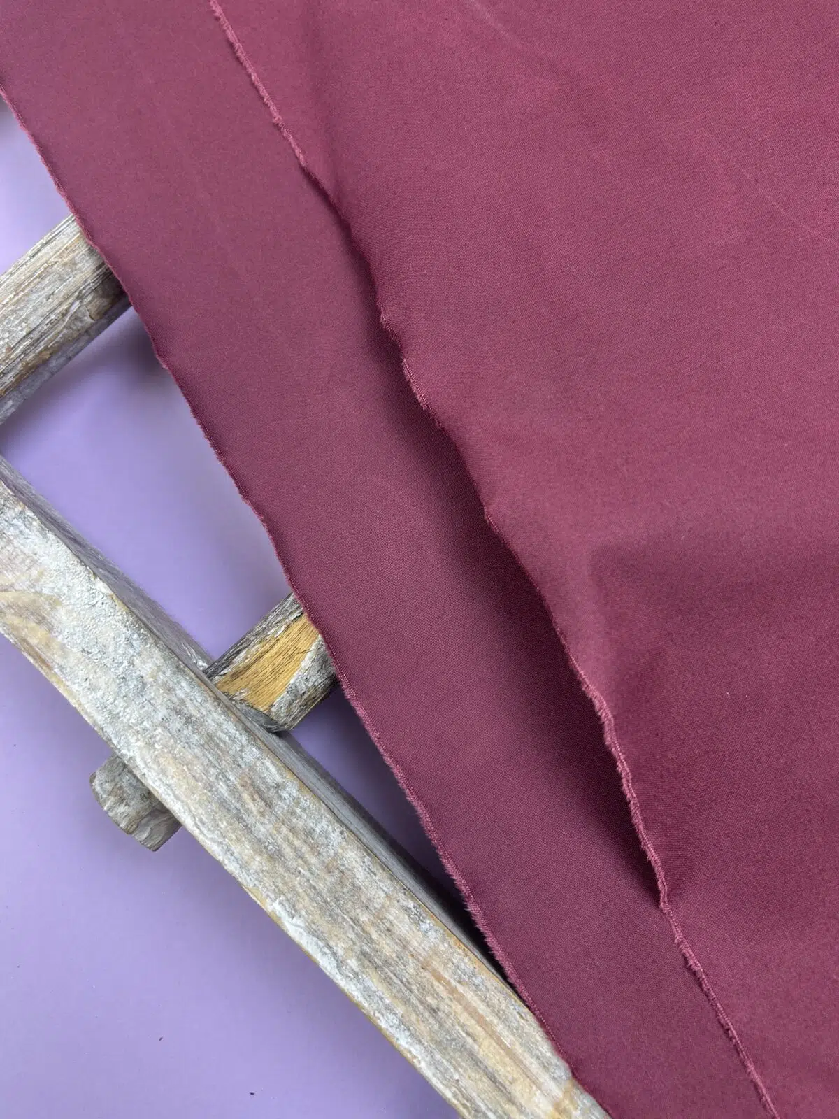 Oilskin Stoff als Meterware bei Elsbeth und ich bordeaux