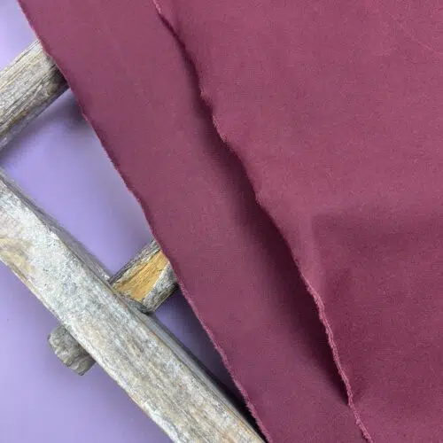 Oilskin Stoff als Meterware bei Elsbeth und ich bordeaux