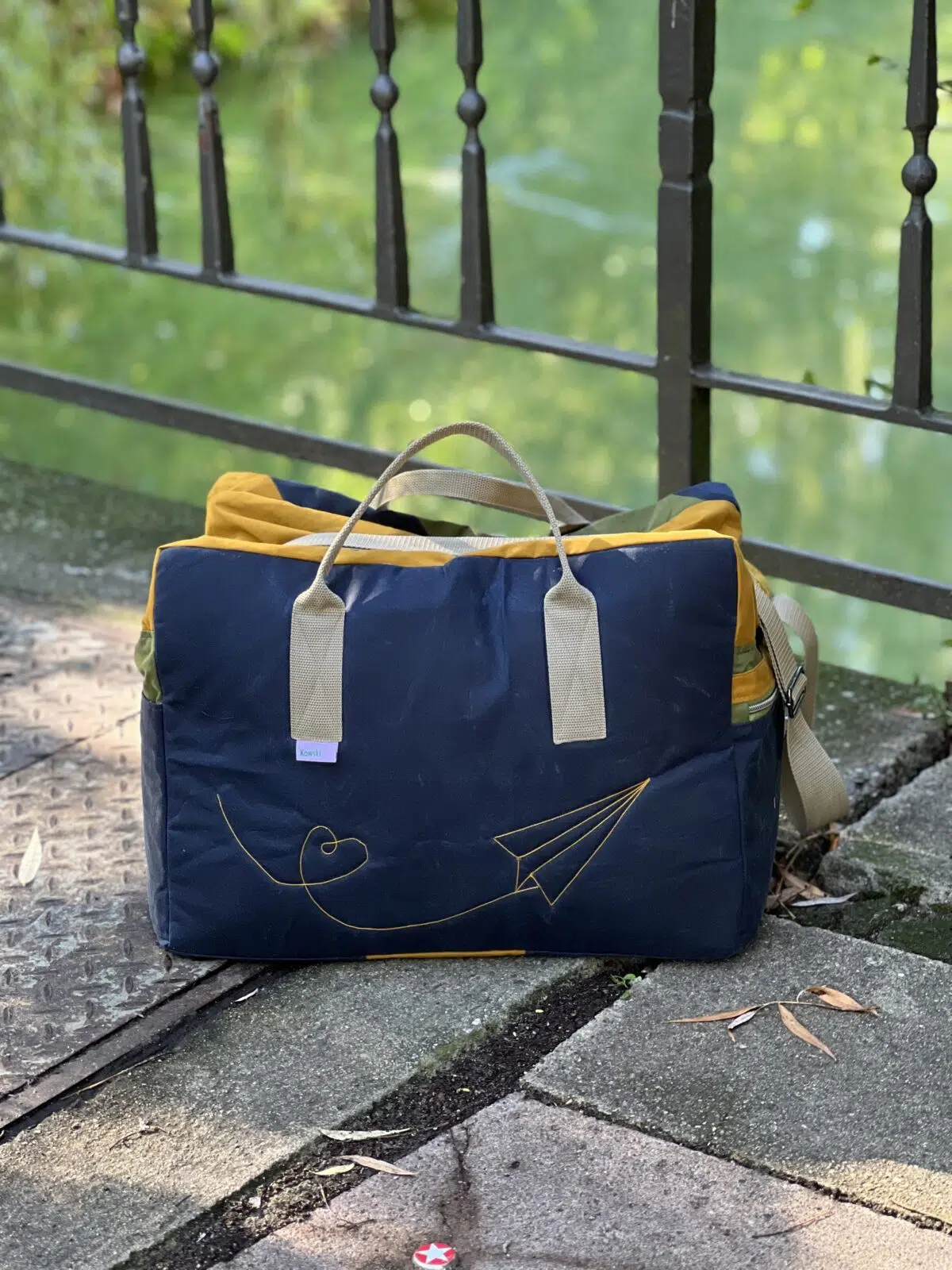 Papierschnittmuster: Der andere Weekender – Bild 4