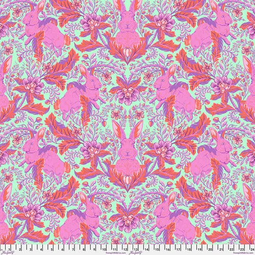 Tula Pink: Full Moon Forest II „Happy Go Lucky - Blossom"