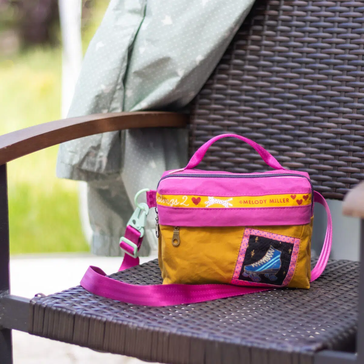 Papierschnittmuster: "Die andere Crossbag" von meinanderesich – Bild 3