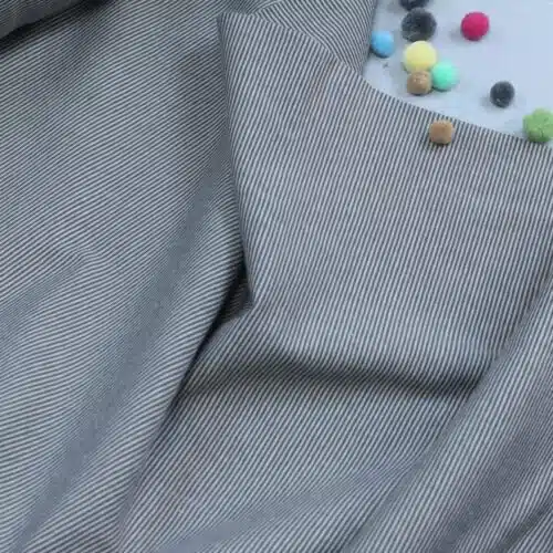 Swafing: Jersey "Bella" Mini Ringel Grau