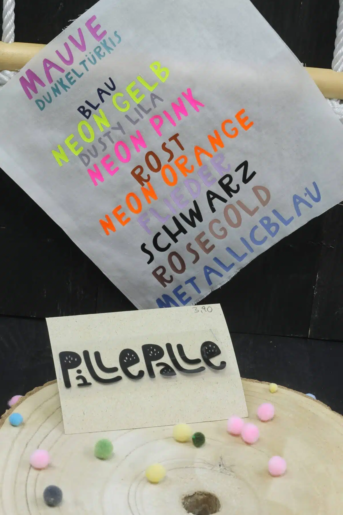 Plott "Pillepalle" in 11 verschiedenen Farben