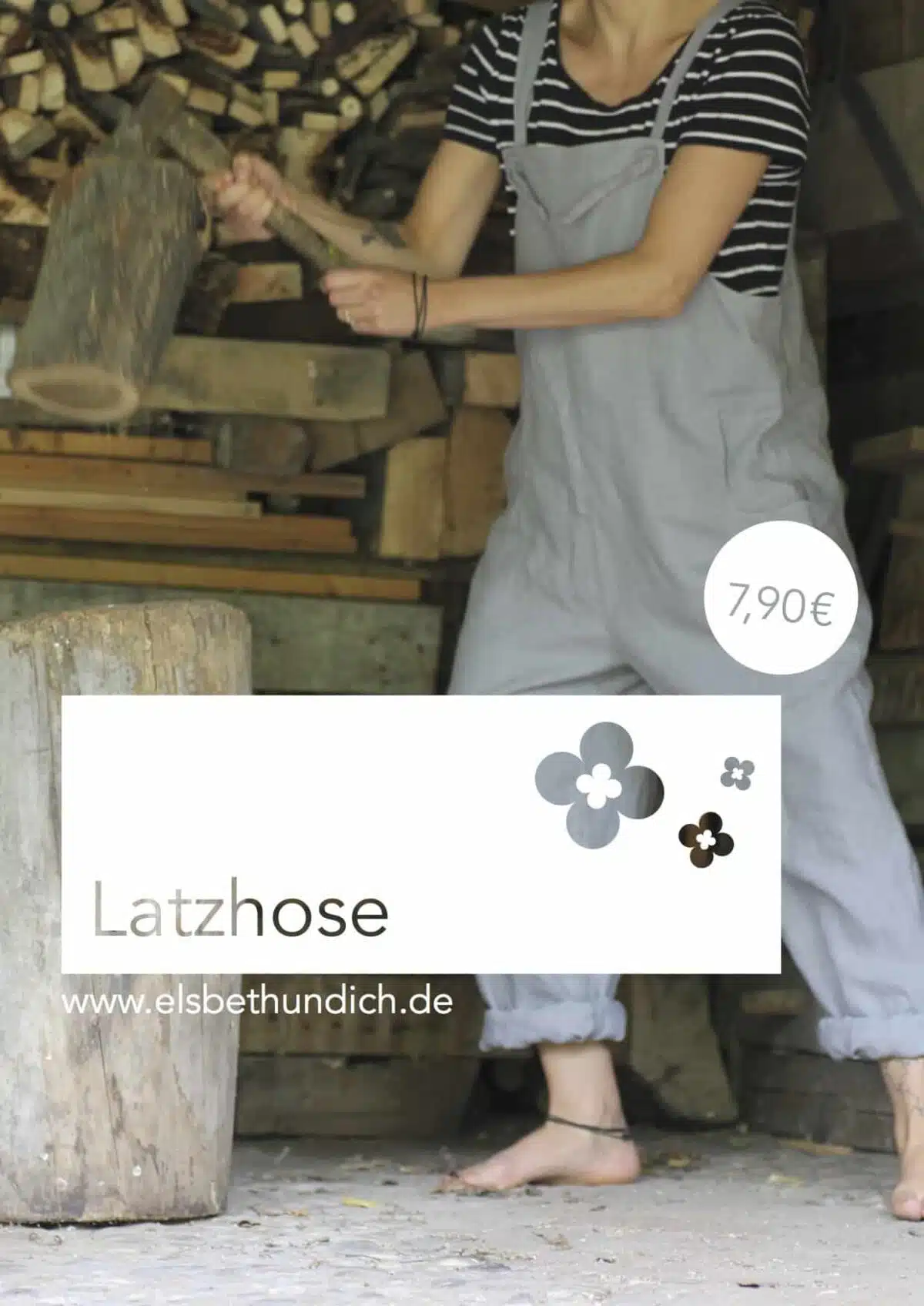 Schnittmuster: Latzhose Oversized