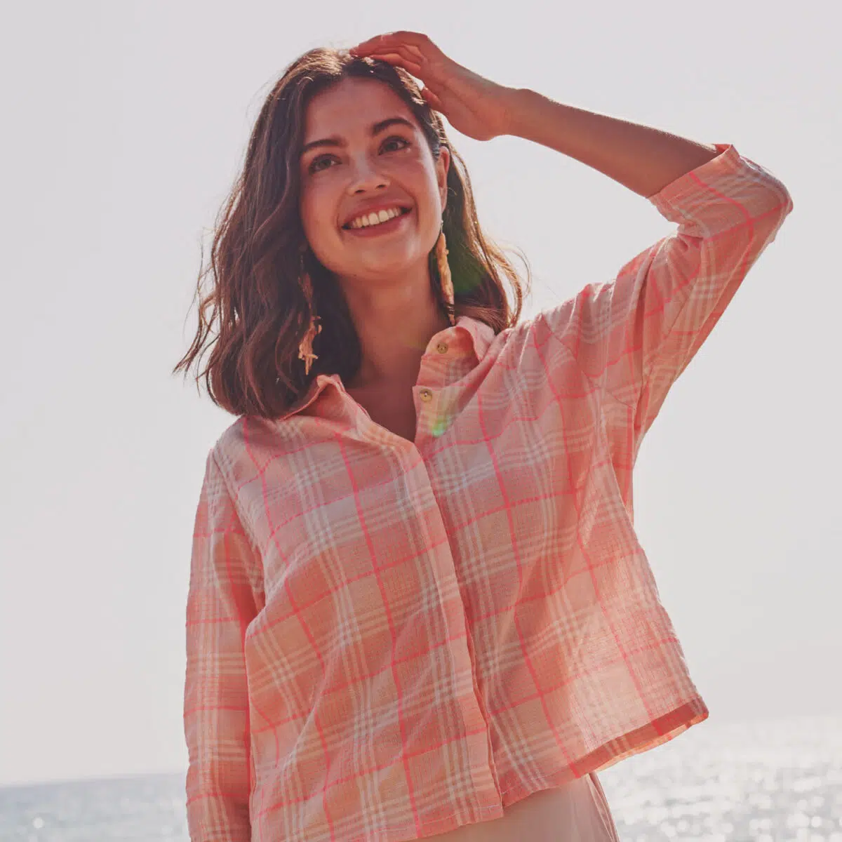 Katia: Baumwolle "Fluor Madras Neon & Yellow" – Bild 2