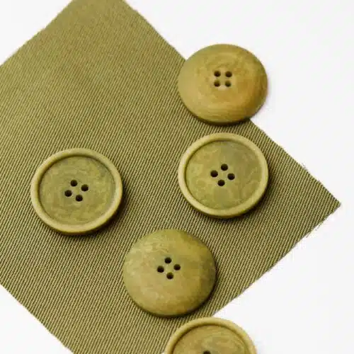 Mind the Maker: Blaze Corozo Button Olive Green 28 mm