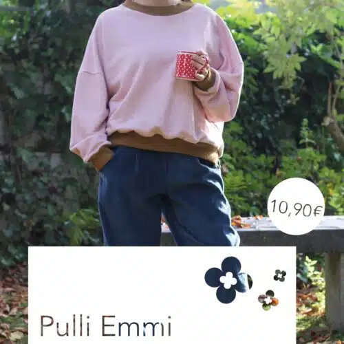 Papierschnittmuster: Oversized Pulli "Emmi"