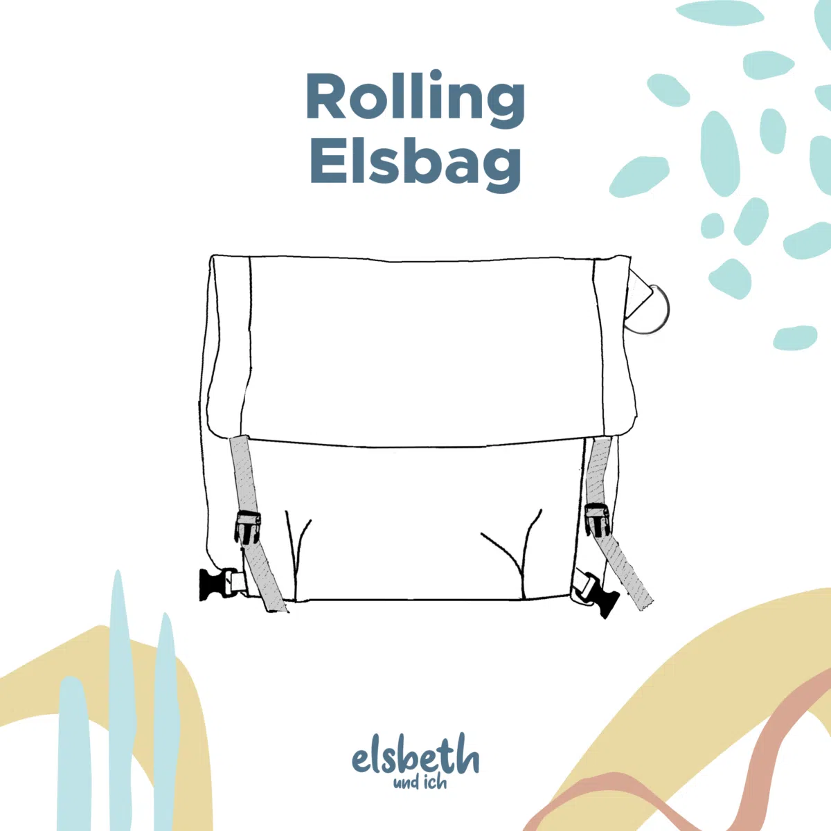 Nähset: Tasche "Rolling Elsbag" Storm – Bild 2