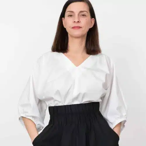 Schnittmuster: The Assembly Line "V-Neck Cuff Top" XL-3XL