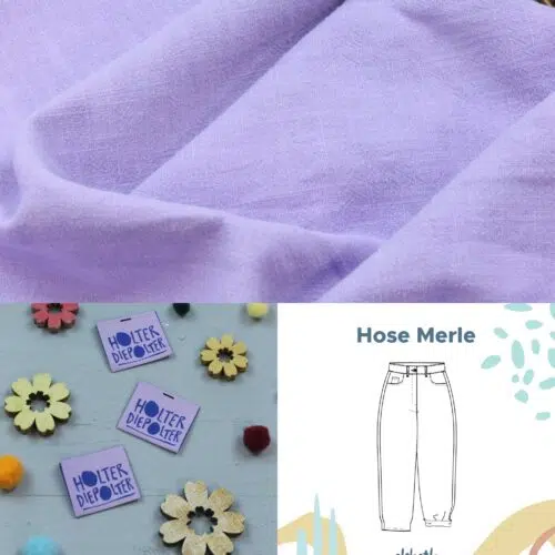 Elsbeth und ich – Hose Merle in Barrel-Stil selbst genäht lilac