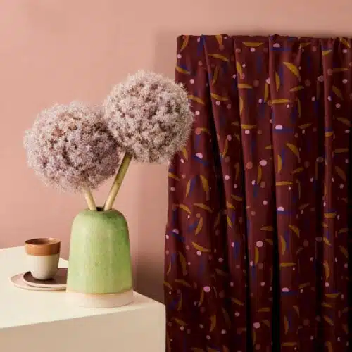 Atelier Brunette: Viskose "JAVA RUST" FABRIC ***Reststück 1m***