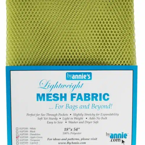 by annie´s Mesh Fabric Hellgrün